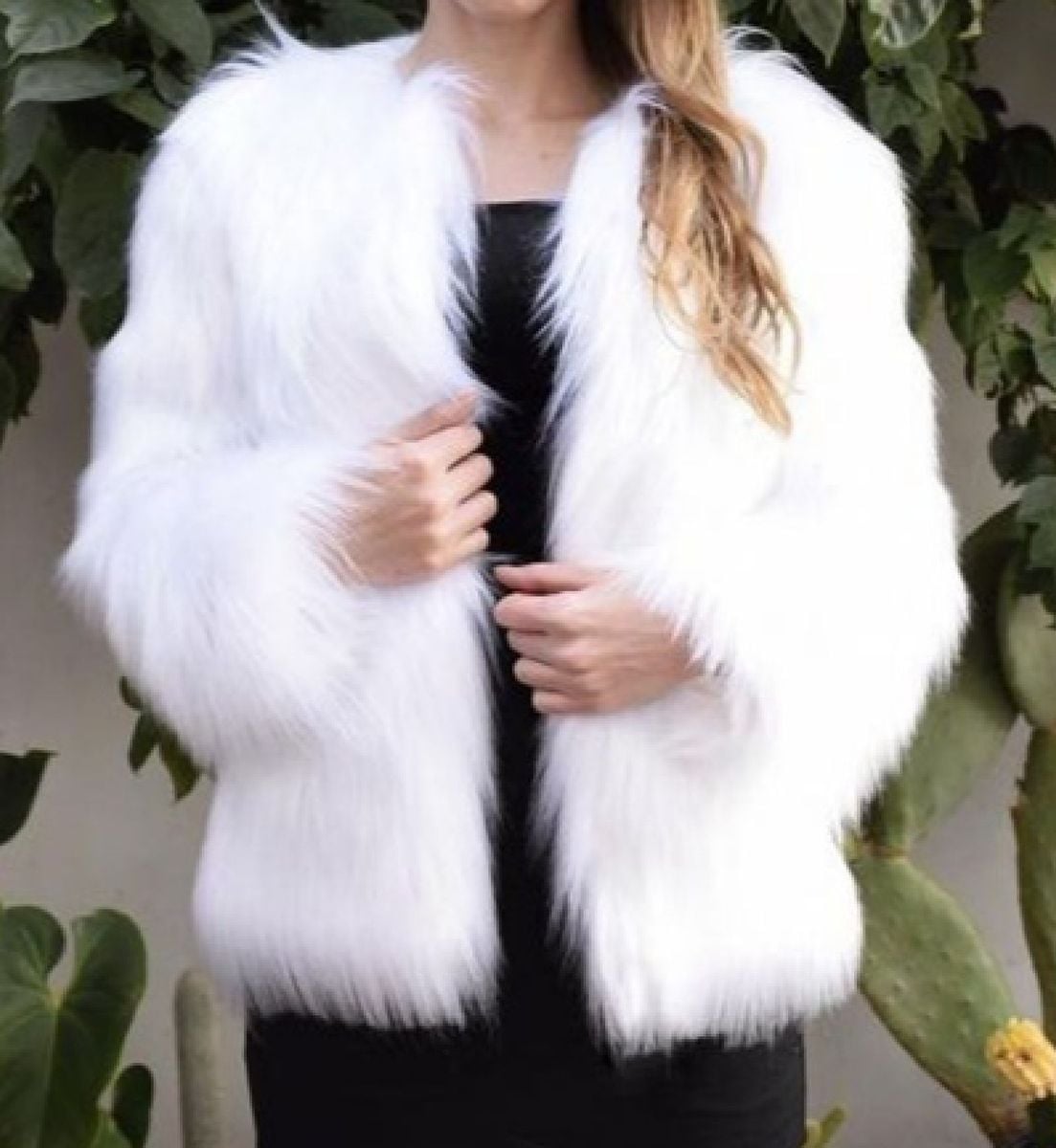 casaco feminino peludo