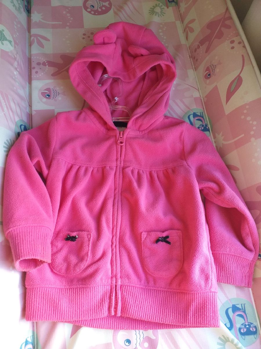 casaco de plush infantil