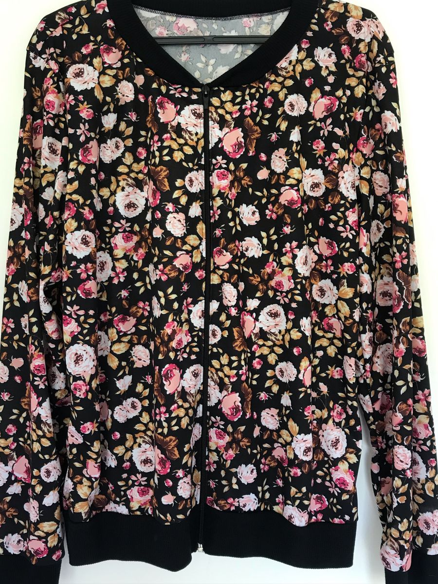 casaco estampado feminino