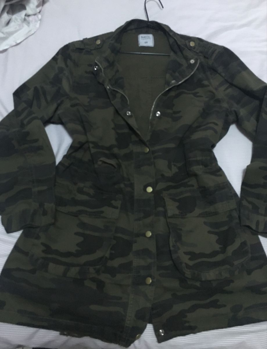 parca militar blue steel tam gg - casaquinhos blue-steel