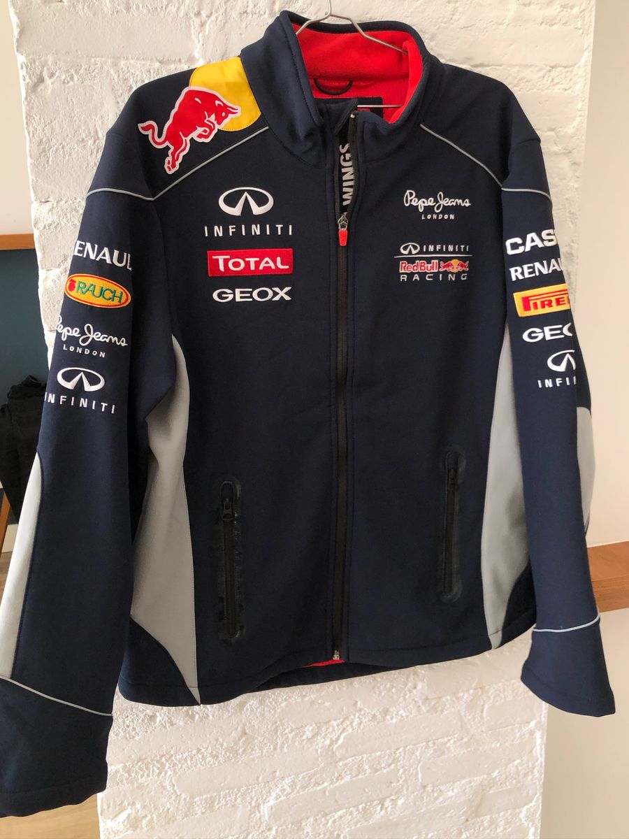 jaqueta da red bull