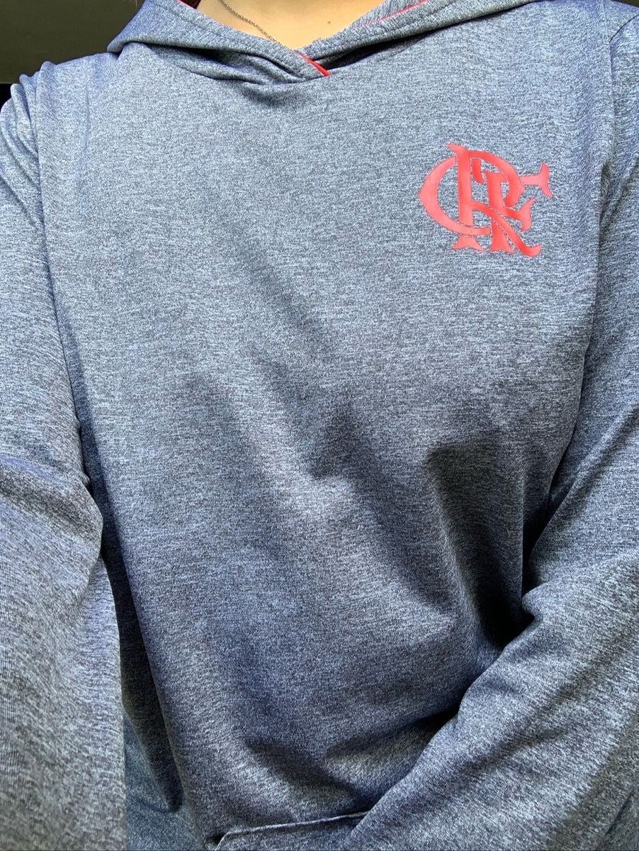 corta vento flamengo cinza