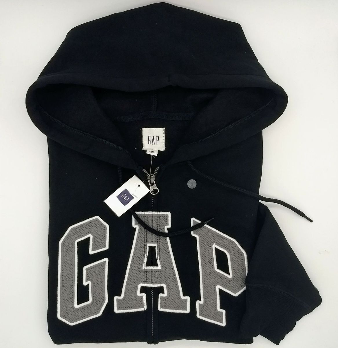 Casaco Gap Moletom 100% Original Importado Preto Novo | Casaco Masculino  Gap Nunca Usado 30020888 | enjoei