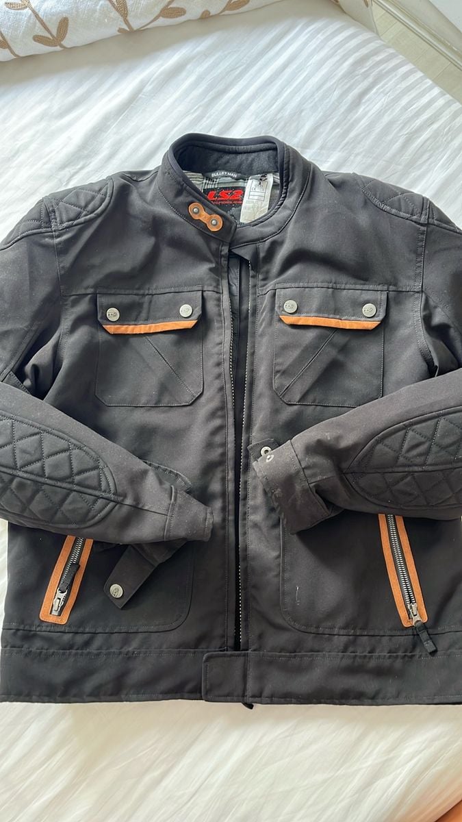 Casaco Jaqueta Bullet Ls2 Preto Ls2 Usado 98617860 enjoei