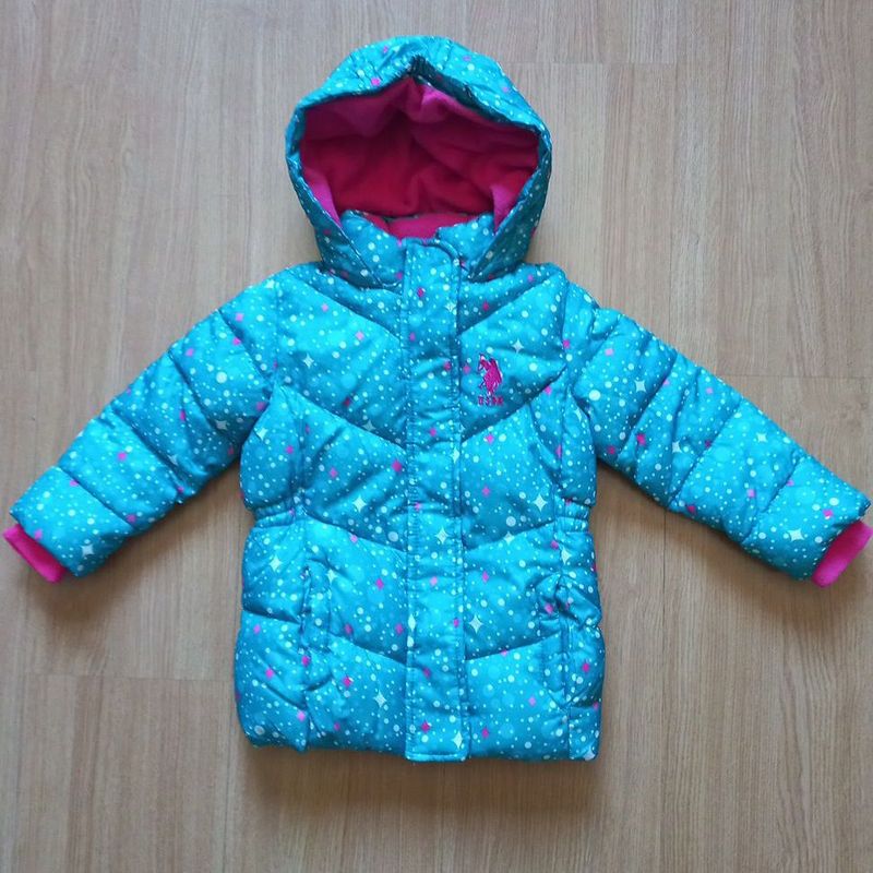 Casaco Jaqueta Puffer Acolchoado Infantil Bebê Polo Assn