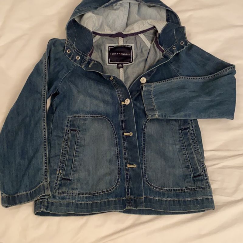 Casaco Jeans Infantil Tommy Hilfiger Tommy Hilfiger Usado