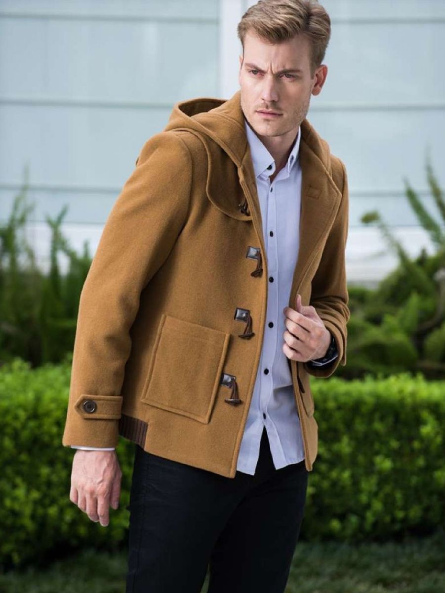 casacos masculinos lã