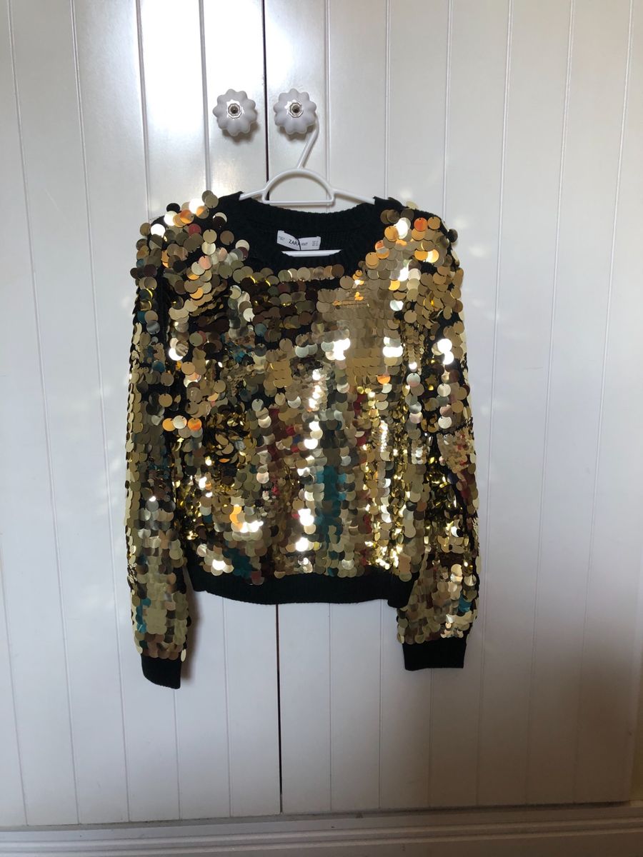 casaco de lantejoula