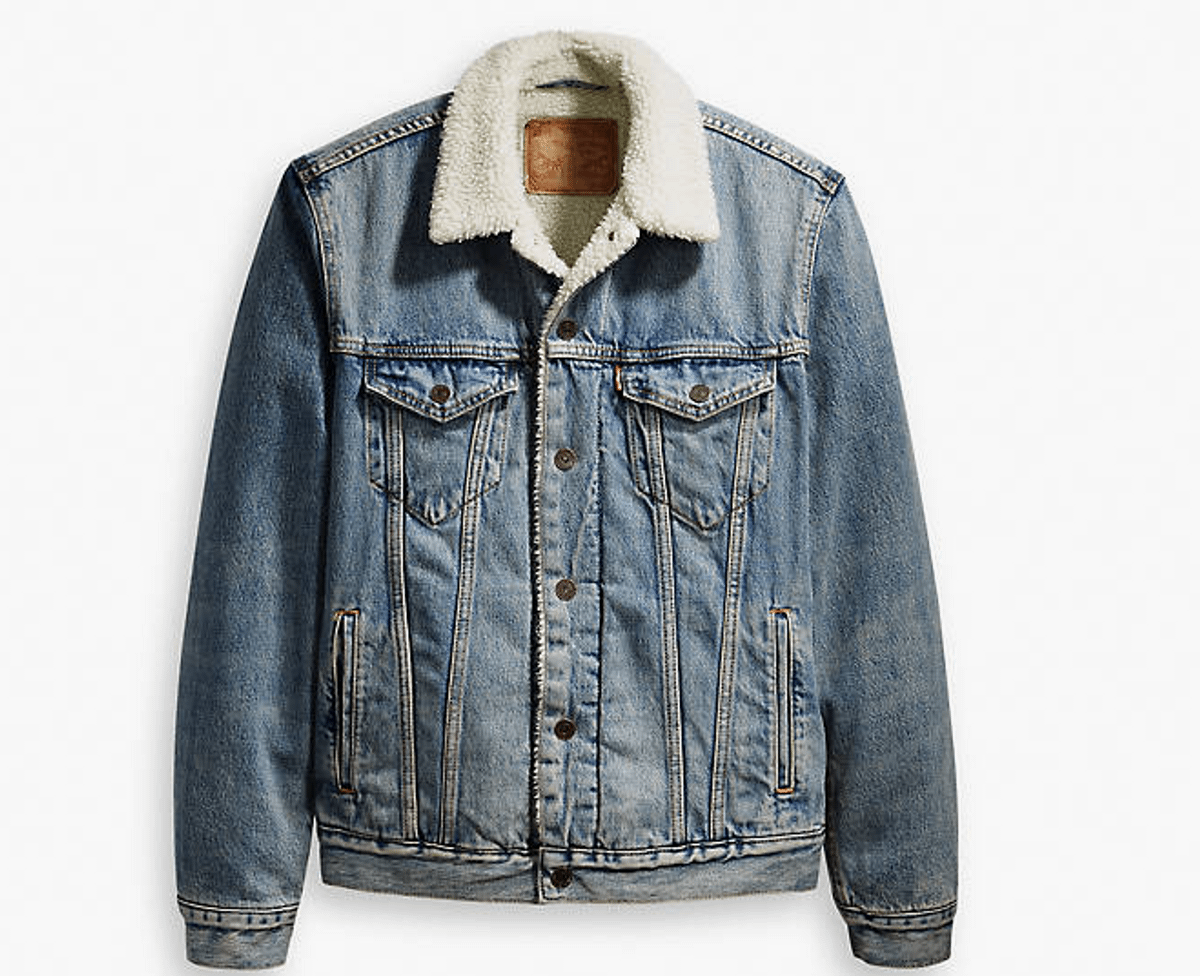 jaqueta levis trucker sherpa