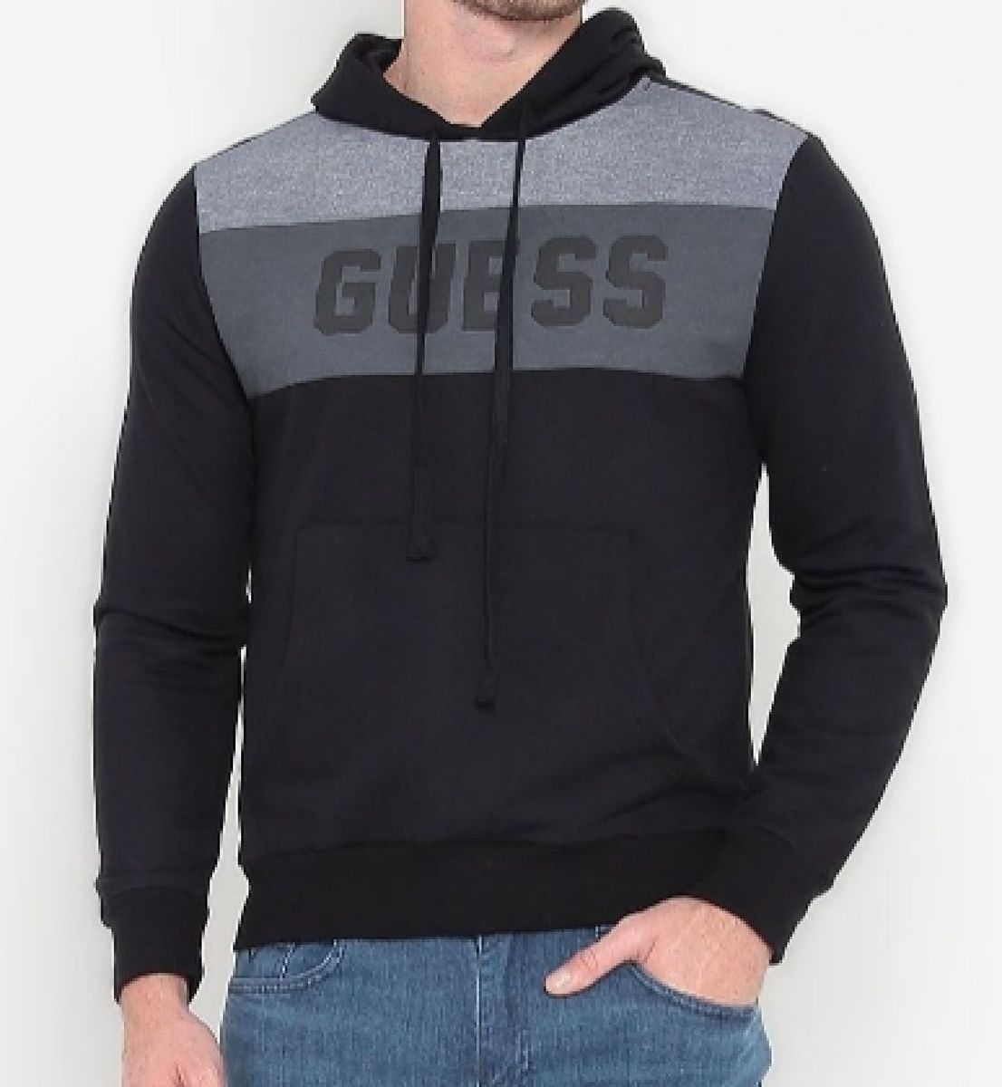 moletom guess masculino