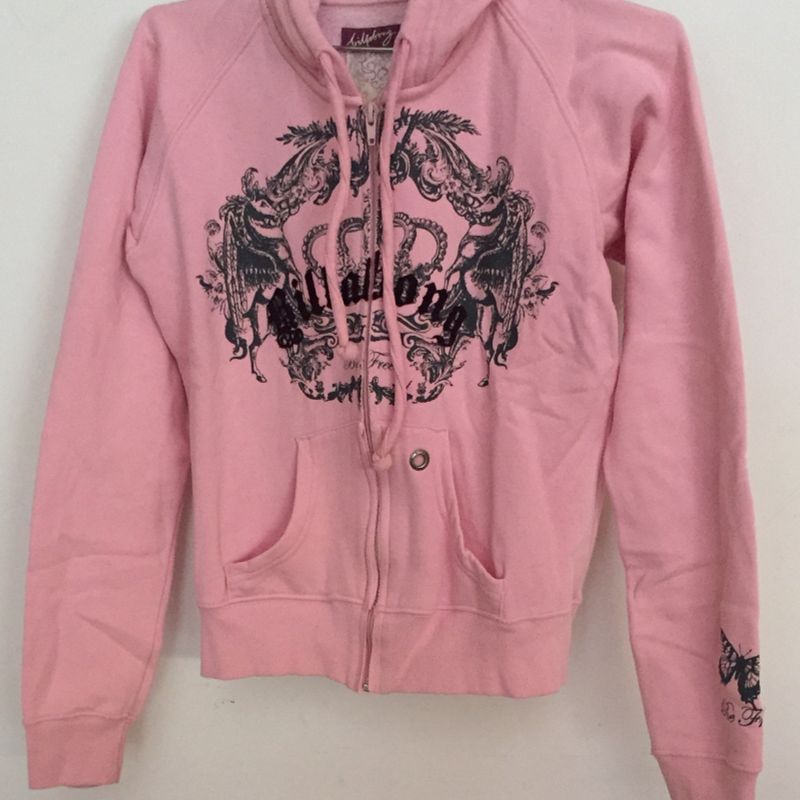 Moletom Billabong Casaco Billabong Feminino Casaco Moletom