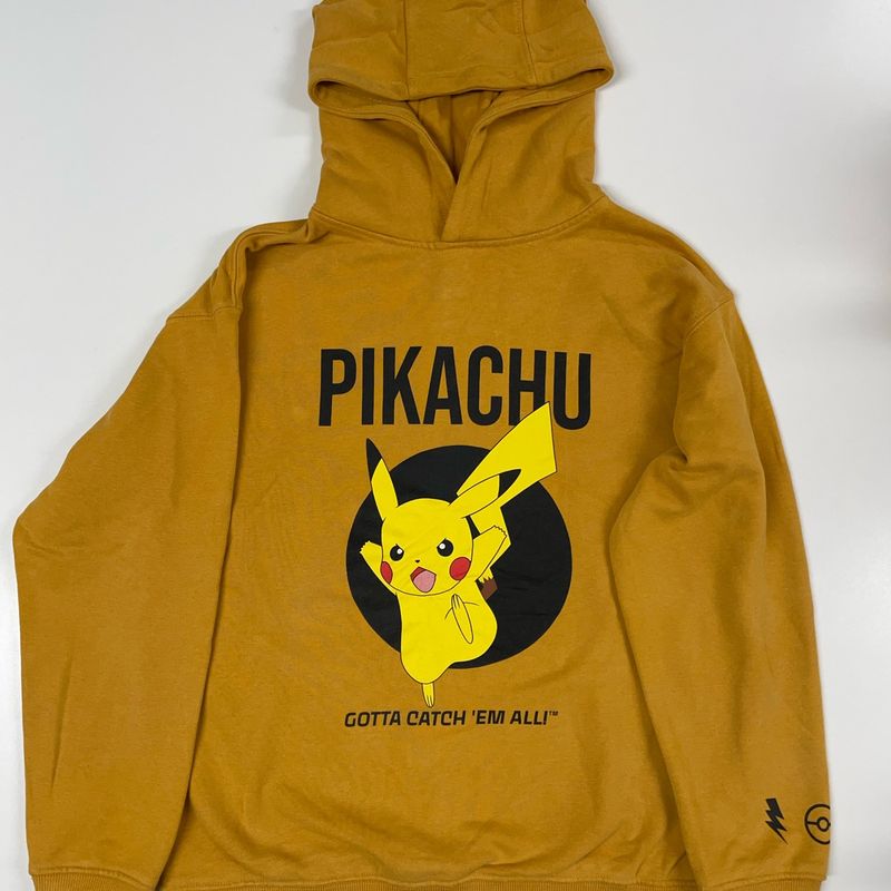 Pokémon Sudadera Pikachu Zara Casaco Moletom Zara Pikachu Pokémon