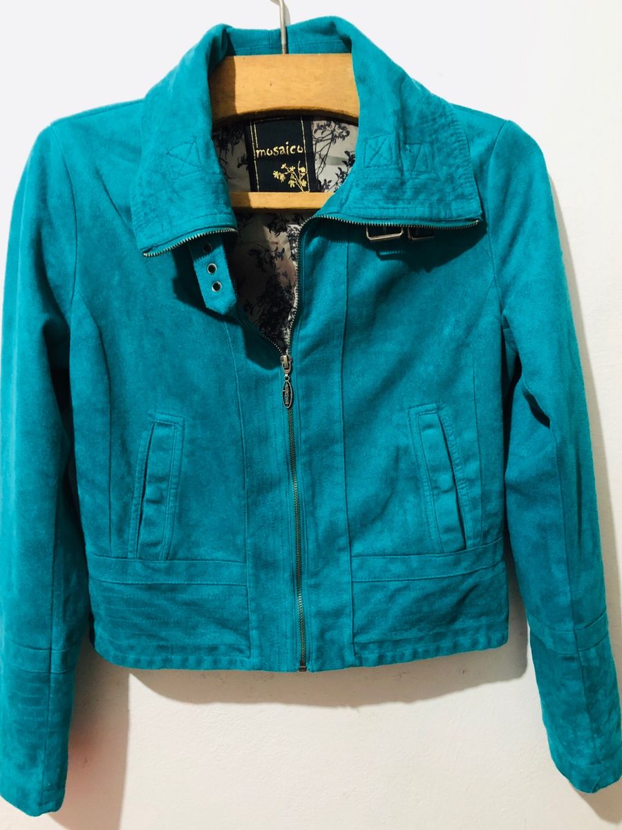 jaqueta mosaico feminina