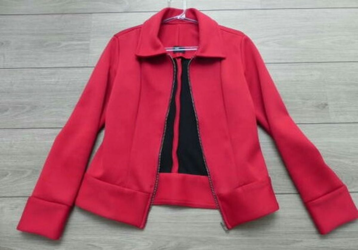 casaco neoprene feminino