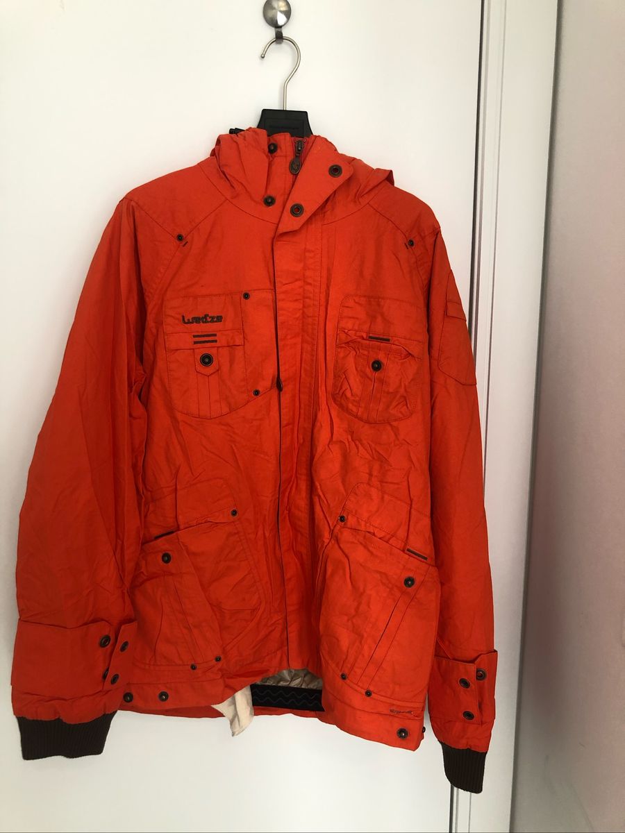 jaqueta masculina laranja