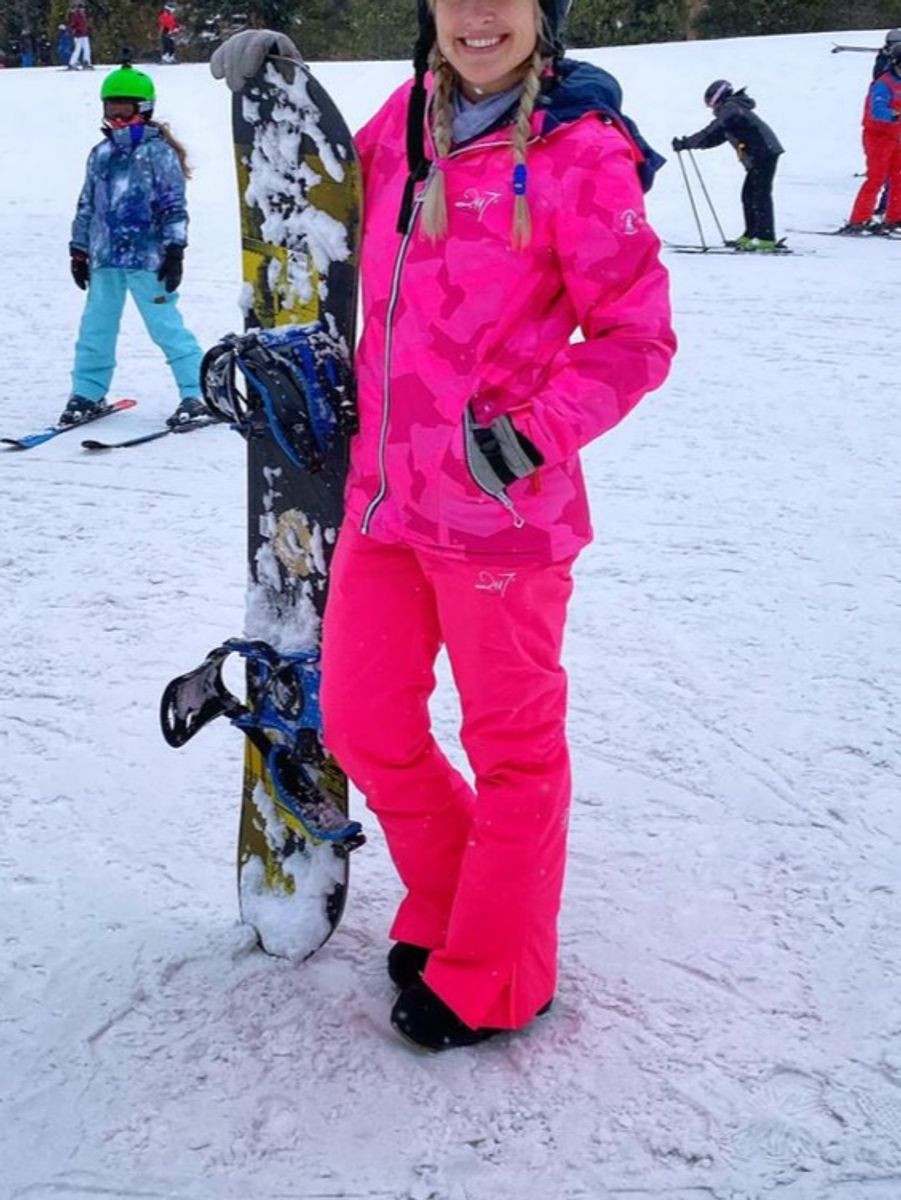 casaco snowboard feminino