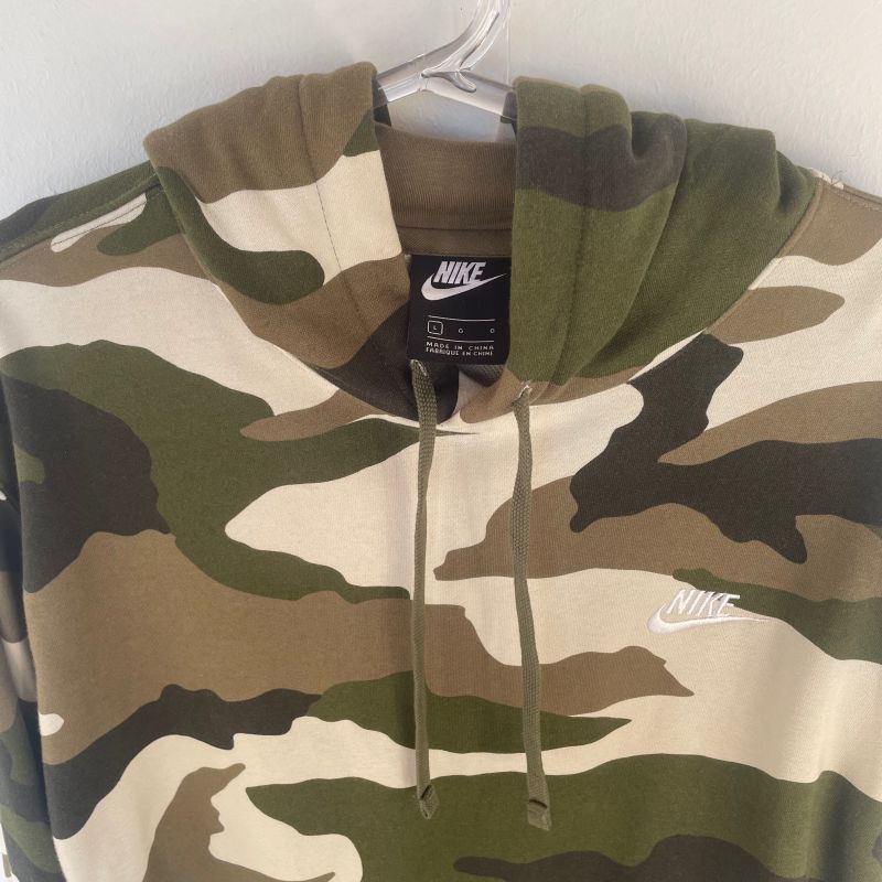 Blusao best sale nike camuflado