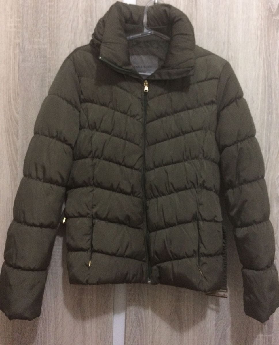 jaqueta nylon feminina zara