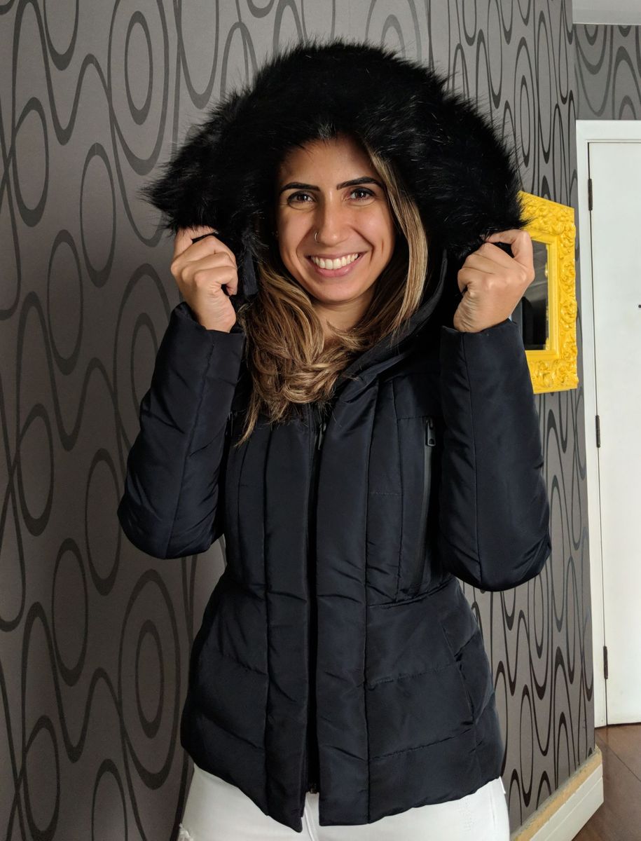 casaco de frio feminino para neve