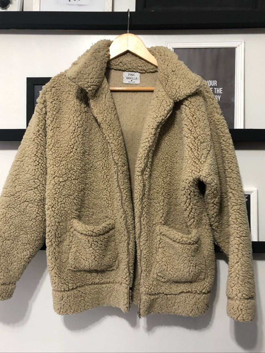 jaqueta pelo de carneiro