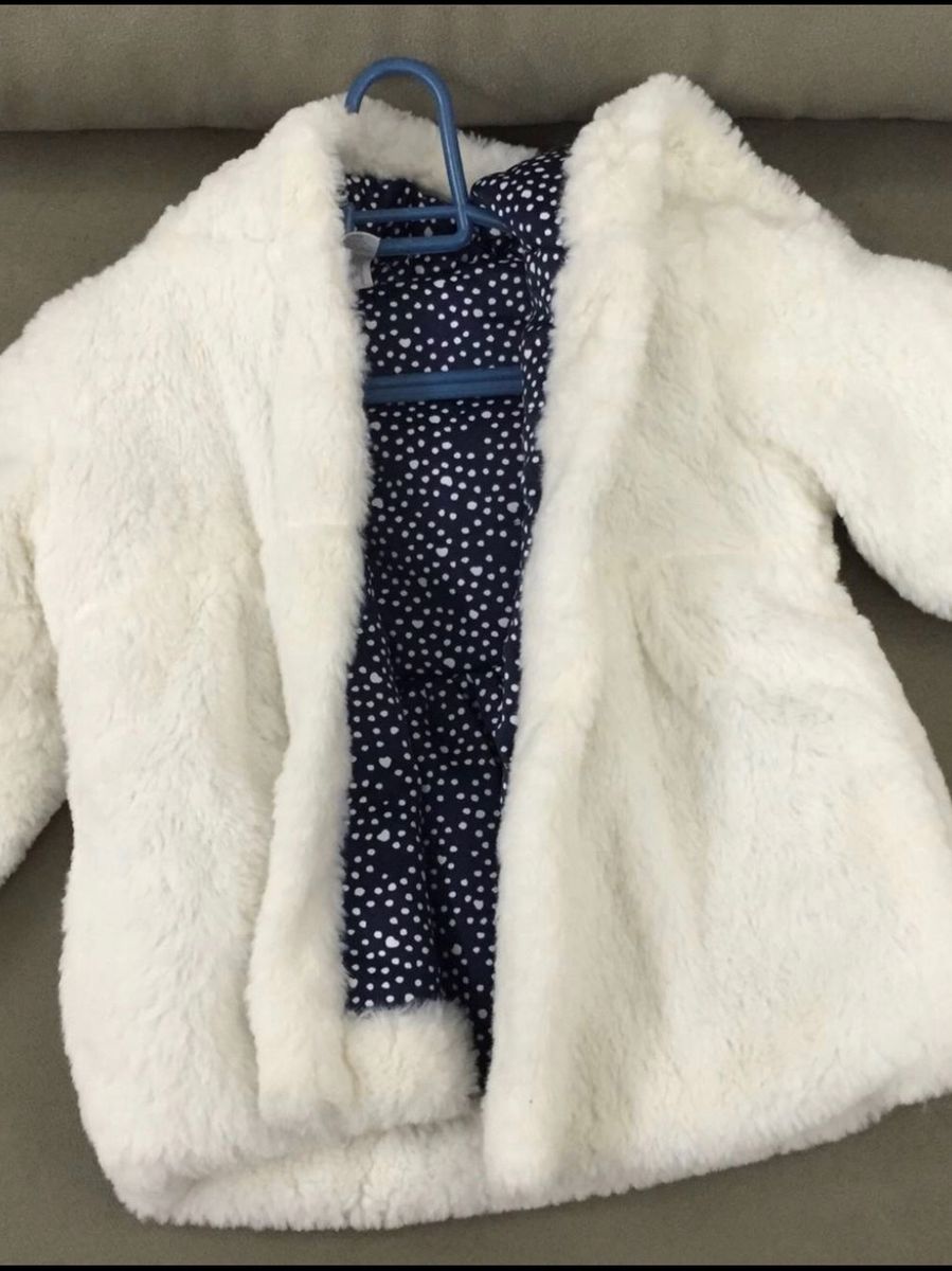 jaqueta de pelo infantil