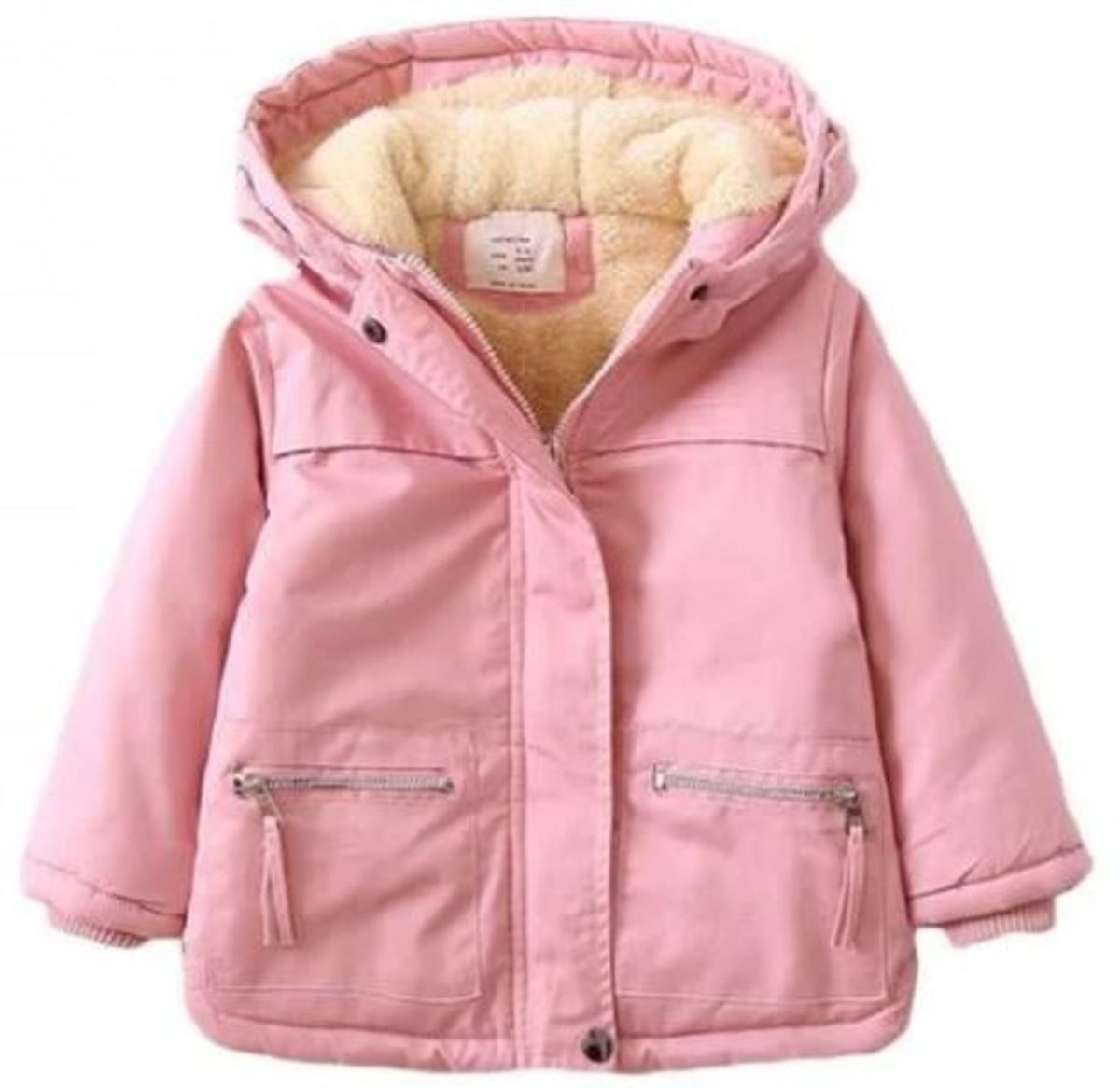 jaqueta infantil peluciada