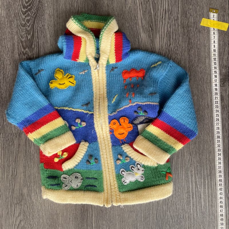 Casaco Peruano Roupa Infantil para Menino Importado Usado 83440613  enjoei