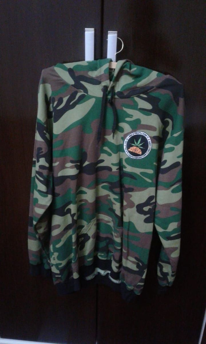 casaco camuflado pineapple storm