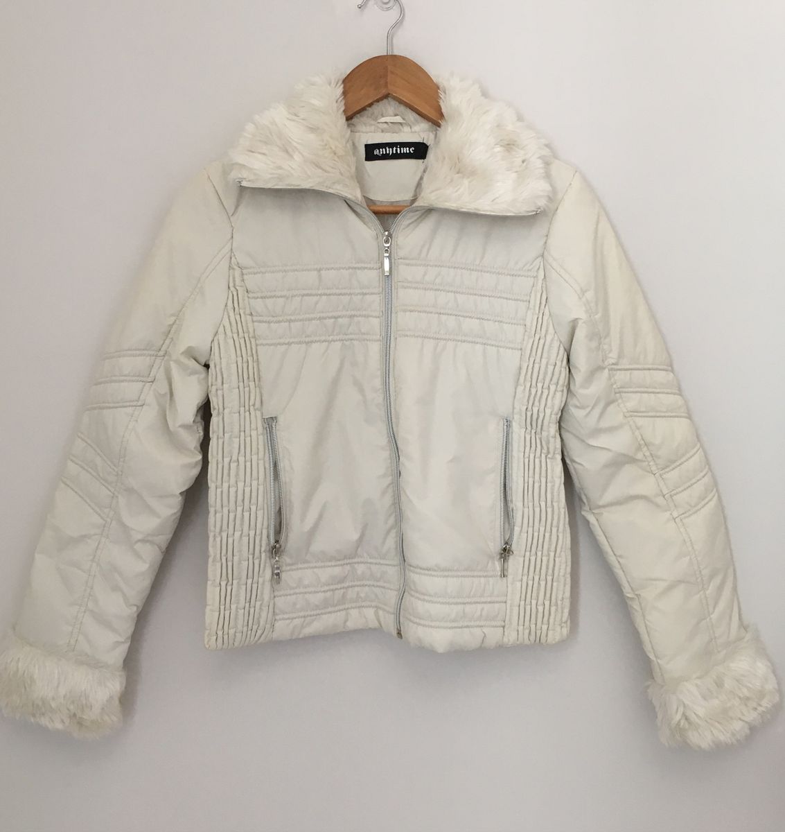 casaco poliester feminino