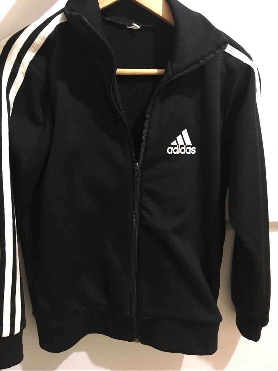 casaco preto da adidas