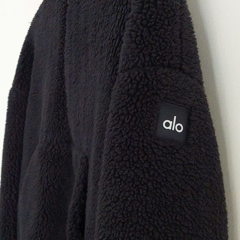 Casaco Preto, Sherpa Snow Angel Puffer, Alo | Alo Usado 87372902