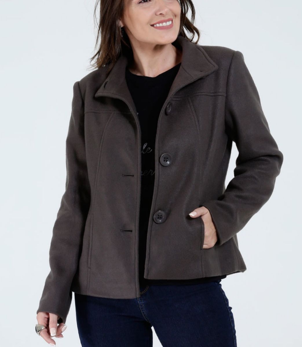 casaco de soft feminino com capuz