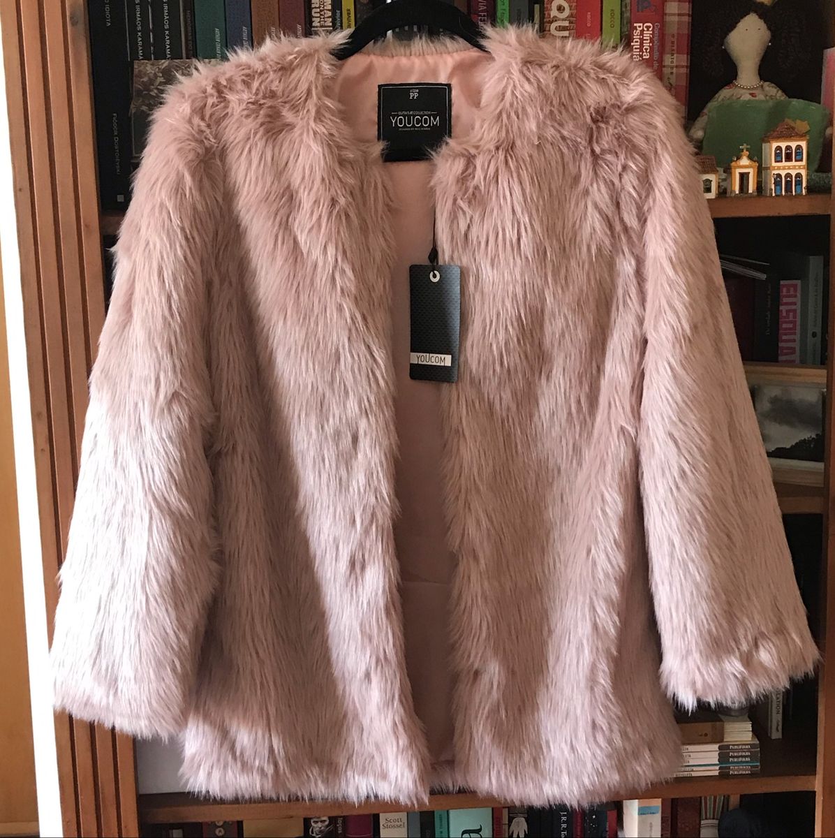 casaco pelucia feminino