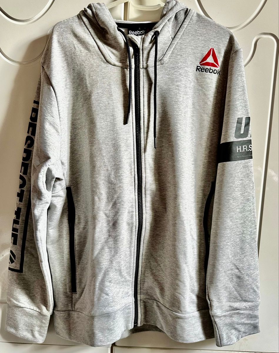 Jaqueta reebok ufc branca best sale