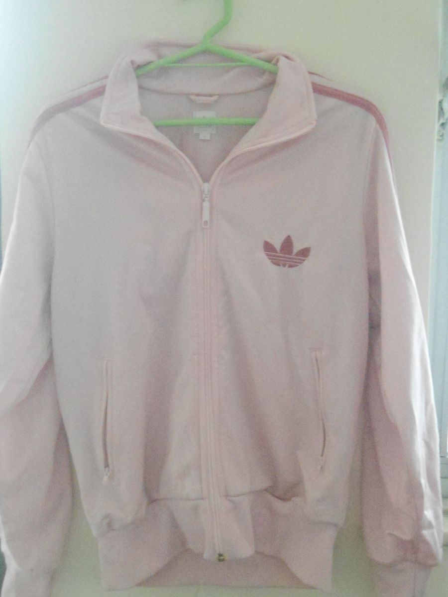 casaco rosa adidas