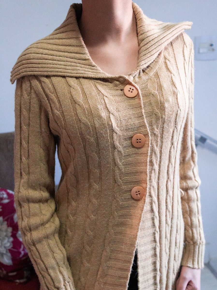 casaco sobretudo de lã feminino