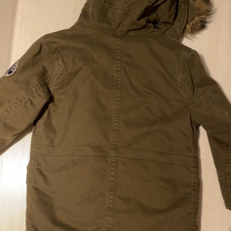 Parka verde best sale militar infantil