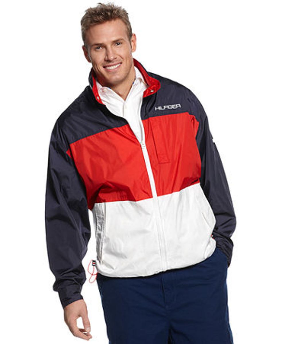 jaqueta tommy hilfiger masculina branca