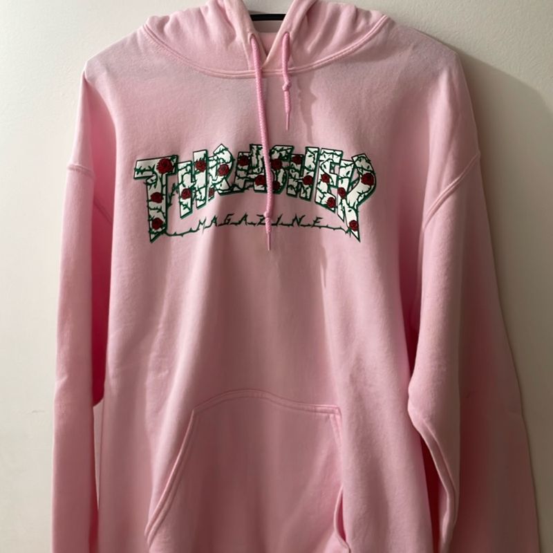 Thrasher Crewneck Moletom Thrasher Rosa Thrasher Magazine Pink