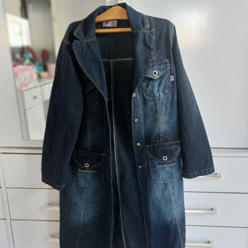 Casaco Sobretudo Feminino Sobretudo Jeans 2019 Jaquetas Femininas