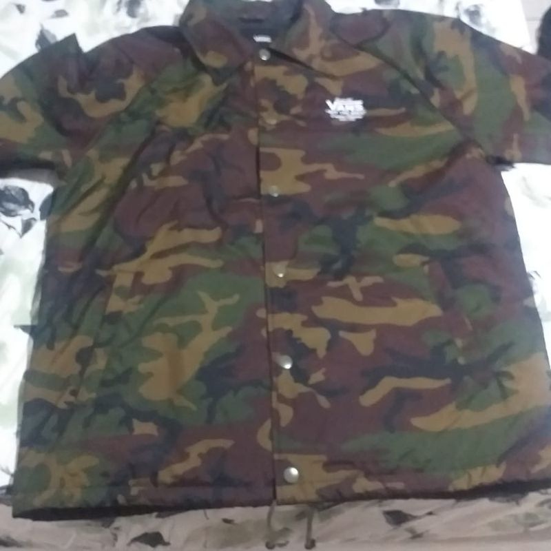 Casaco vans hot sale camuflado