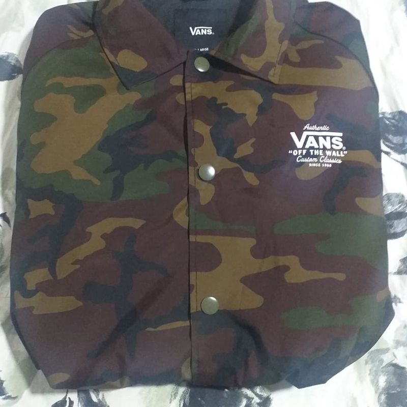 Casaco hot sale vans camuflado