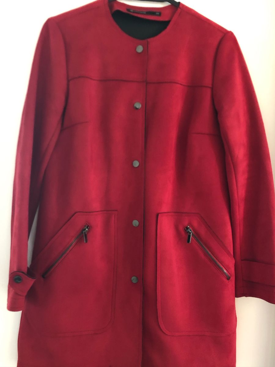 casaco vermelho feminino renner