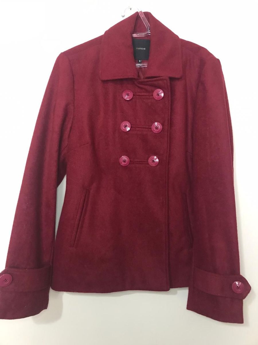casaco vinho feminino