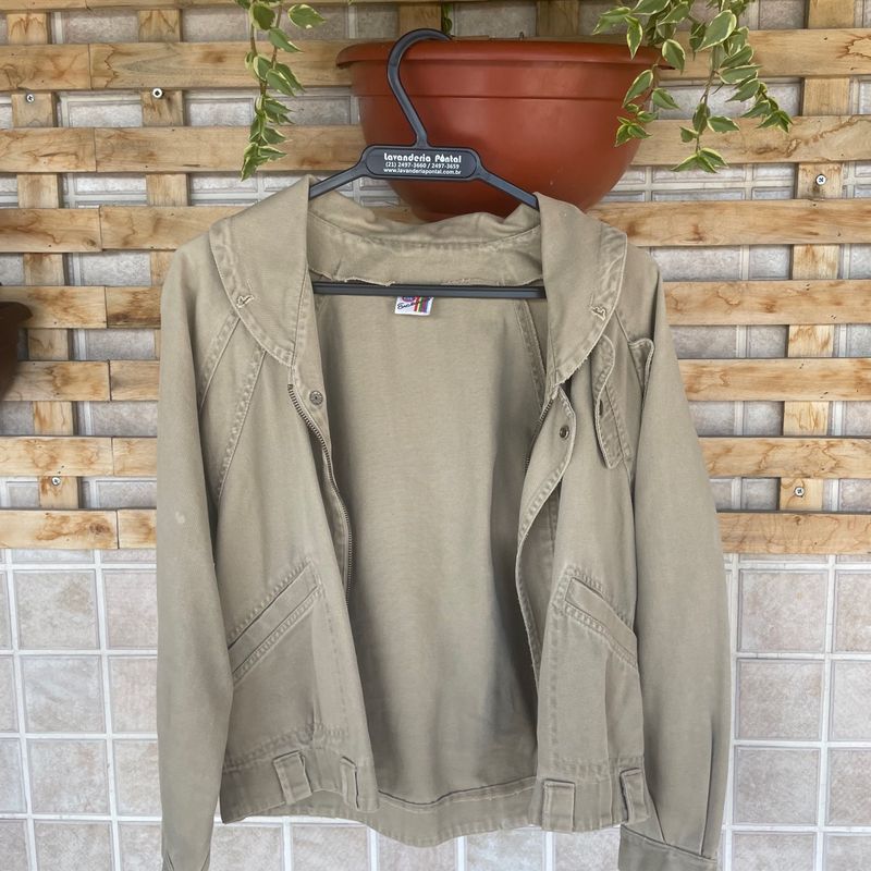 Casaco Vintage Bege Casaco Feminino C A Usado 85807104 enjoei