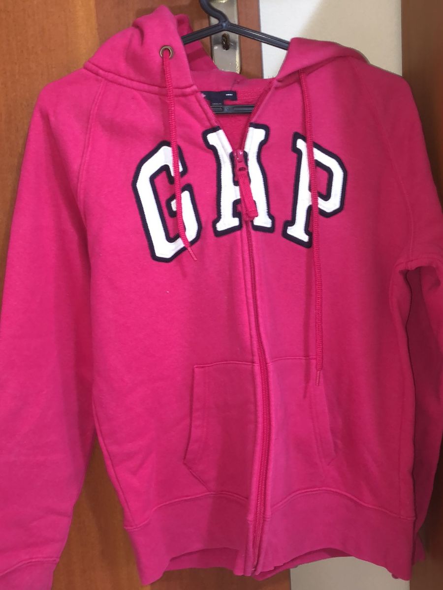 moletom gap feminino rosa