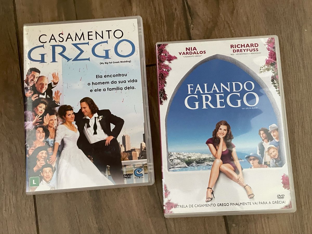 Casamento Grego Falando Grego Filme E Série Dvd Nunca Usado