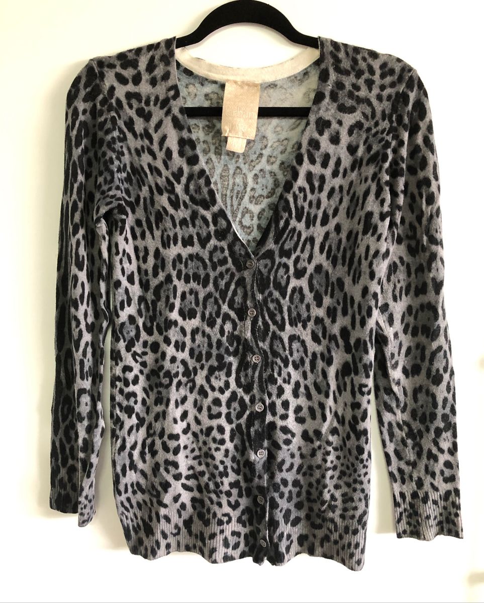 casaquinho animal print - casaquinhos sem marca