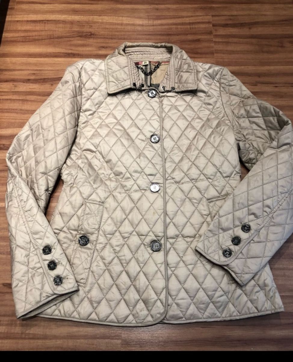 jaqueta burberry matelasse