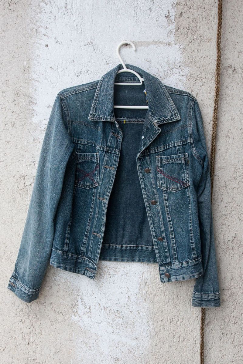 enjoei jaqueta jeans